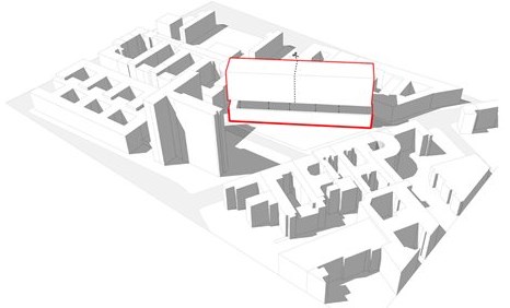 Design process 04 - the volume split in two