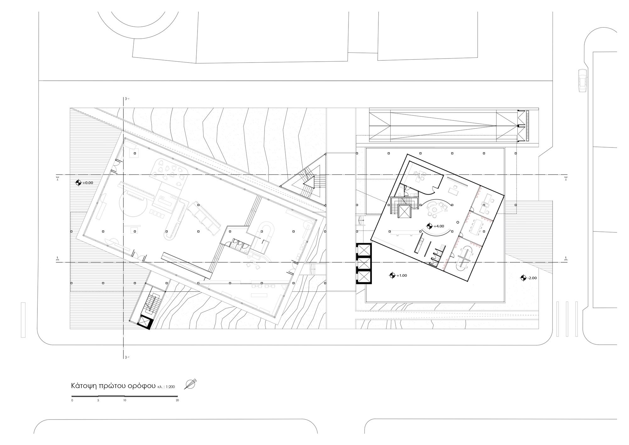 Fractal City - first floor plan