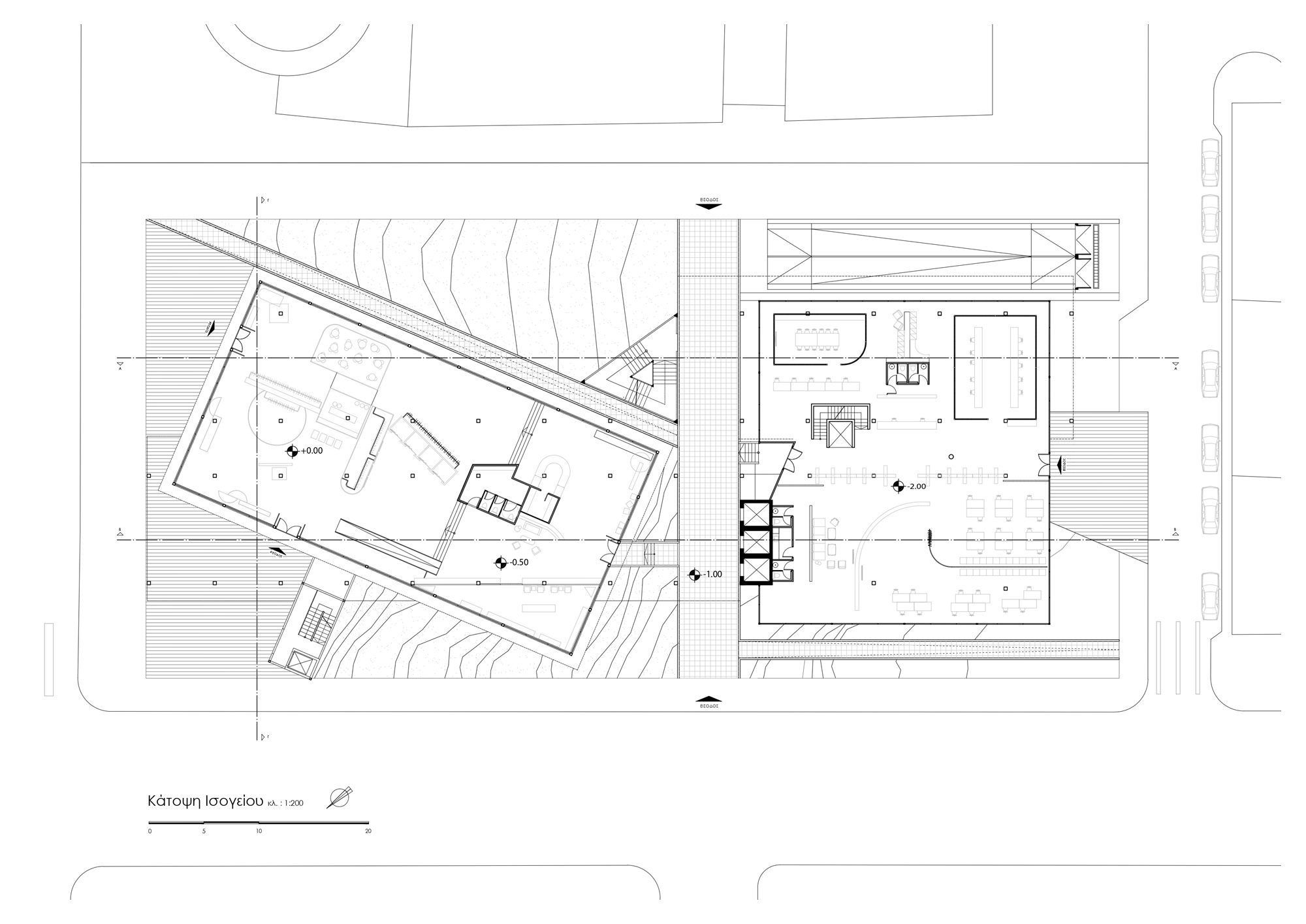 Fractal City - ground floor plan