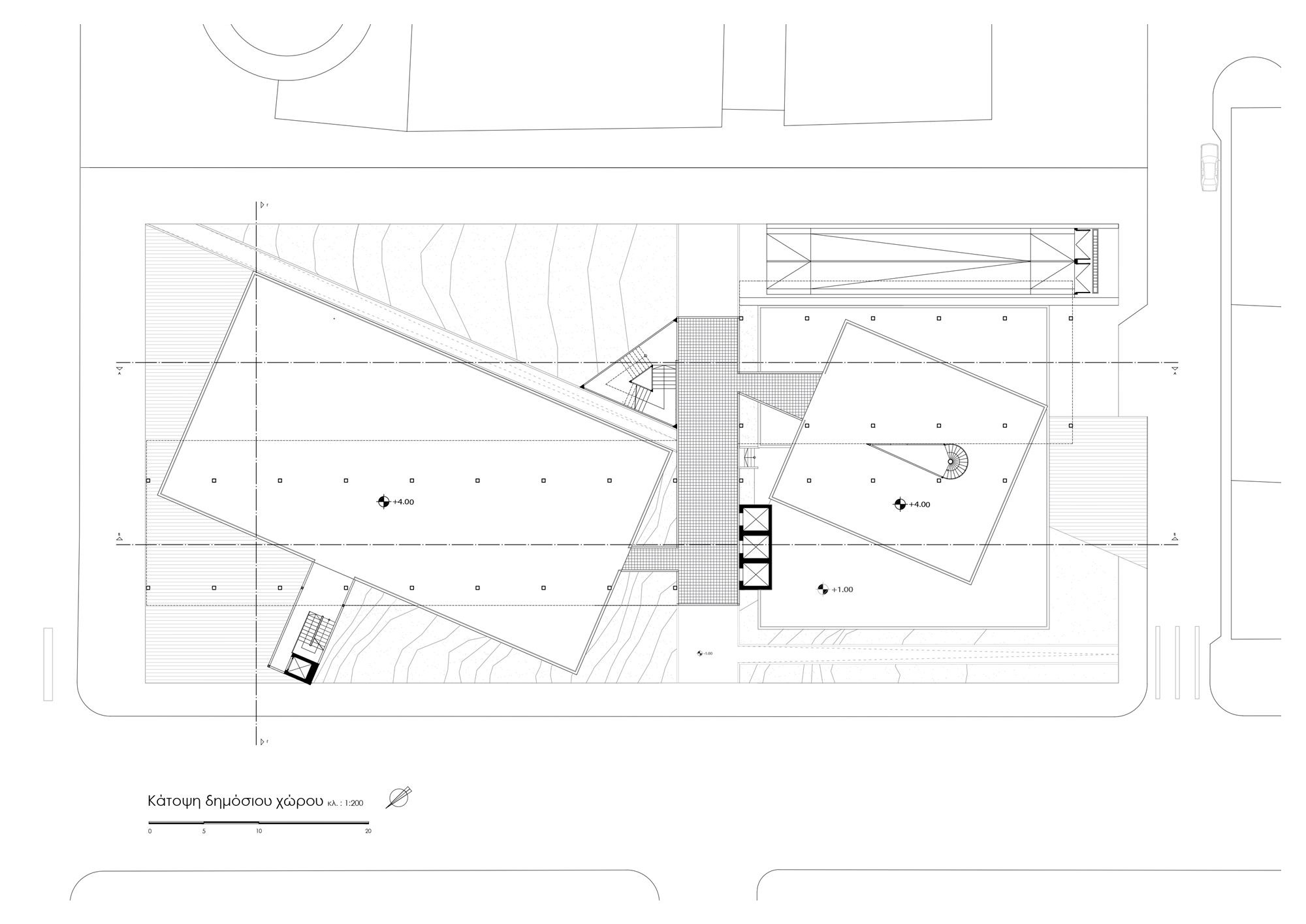 Fractal City - public space plan