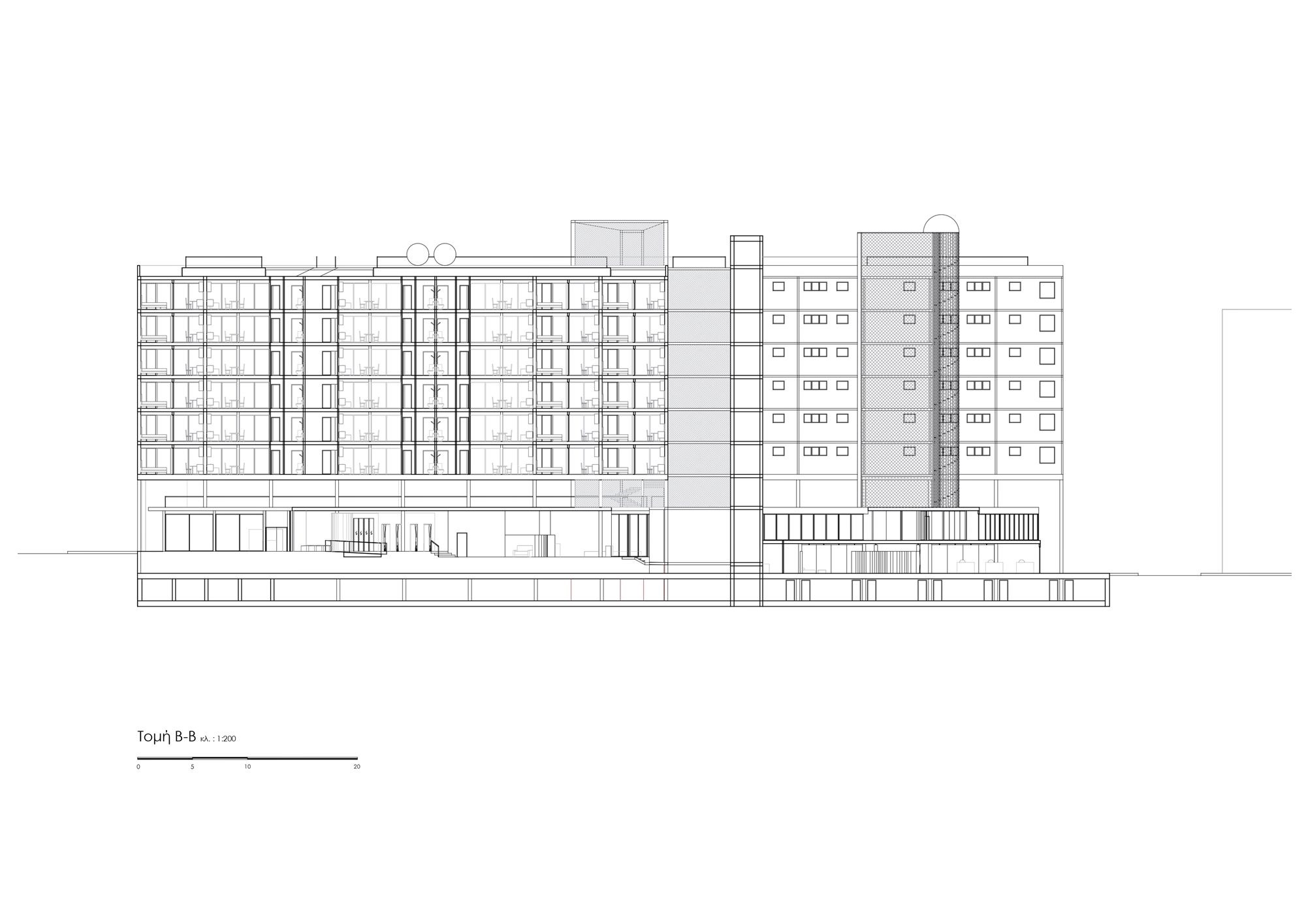 Fractal City - section B-B