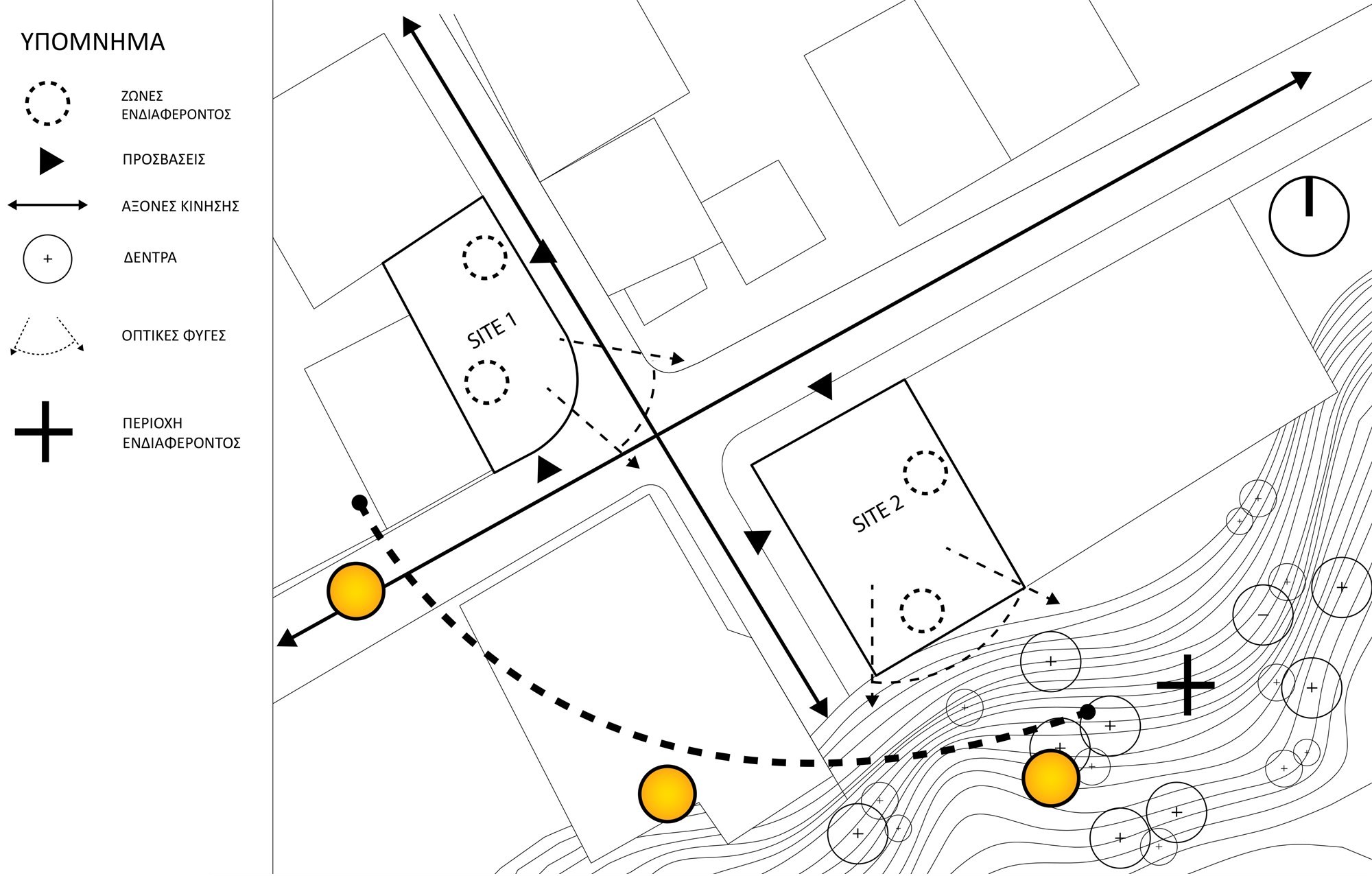 Twin Residences - site analysis