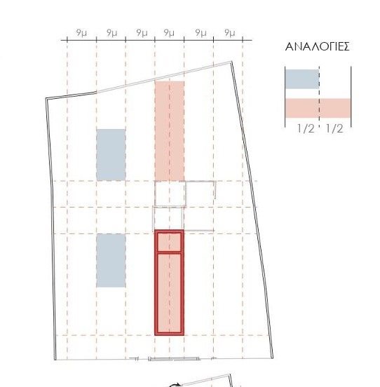 Youth Center - proportions on a 9 metre grid